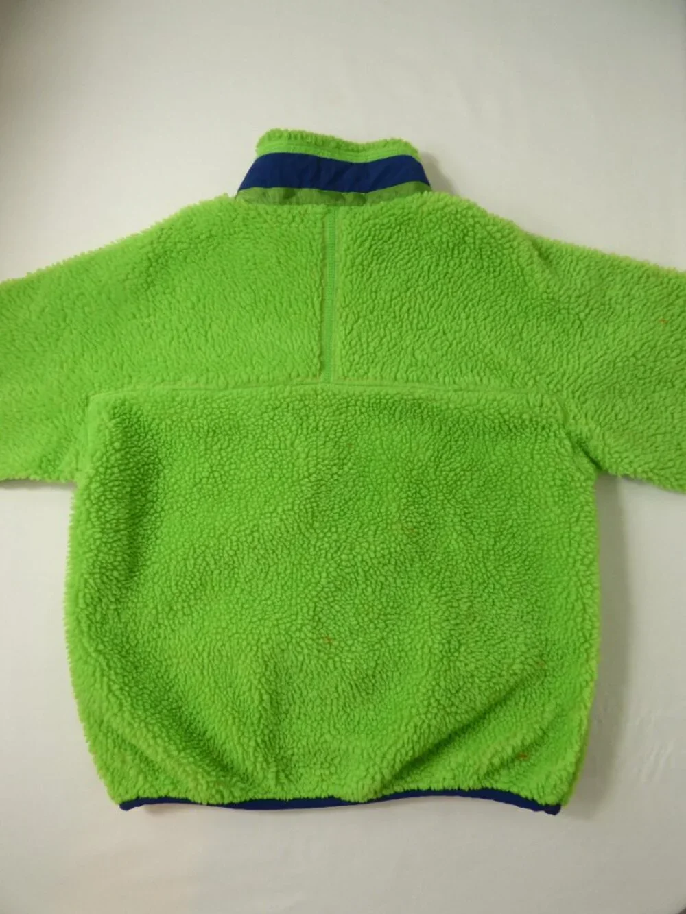 Patagonia Kids' Green & Blue Retro Pile Jacket, Size 8 Years